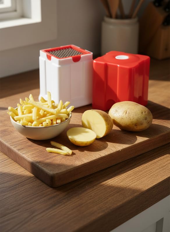 Image of Ni Stainless Steel French Fries Cutting Machine | Manual Potato Cutter Tool