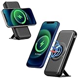 iWALK Magnetische Kabellose Powerbank, 20000mAh Tragbares Ladegerät mit 15W Kabellosem Laden und 20W USB-C PD, LED & Handyhalterung, Kompatibel mit iPhonev14/13/12/ Pro/Pro Max/(Nicht für Ohrhörer)