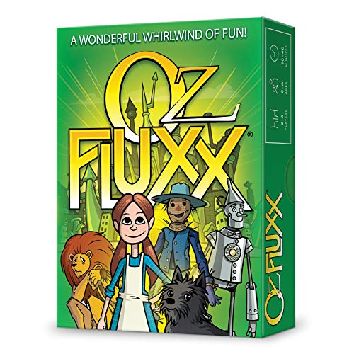 Looney Labs Oz Fluxx Card Game - Wizard of Oz Adventure with Twists and Turns