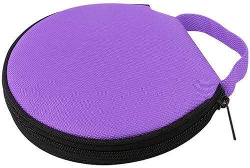 Funda para CD/DVD, cartera con 20 capacidades, compartimento para almacenamiento de CD, bolsa de almacenamiento de CD portátil, organizador de DVD, carpeta para viajes en casa, coche, H