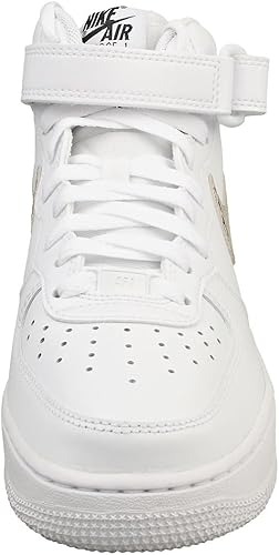 Miniatura 3 de Nike Air Force 1 Mid '07 Leather White 366731-100 para mujer