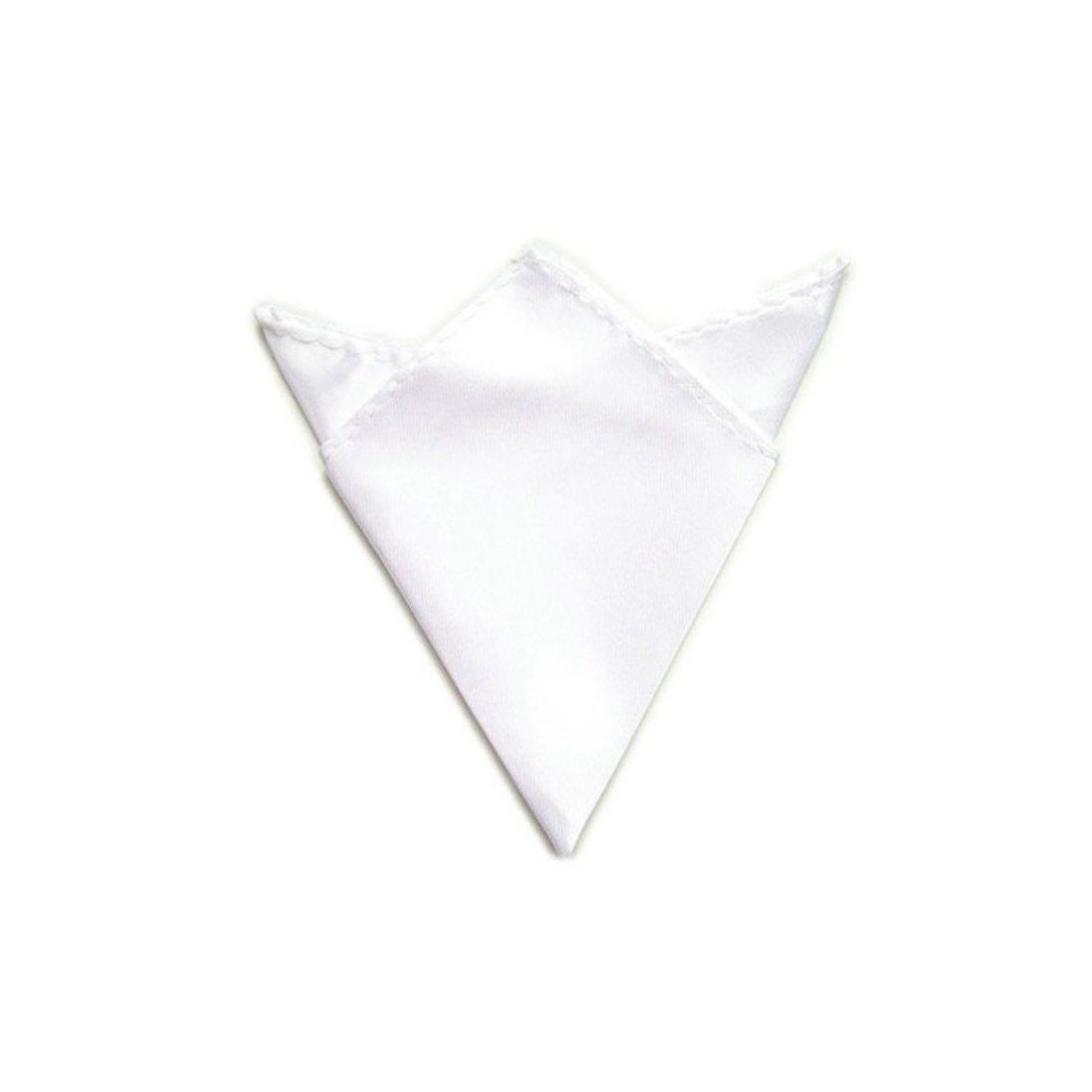 Pochette De Costume Blanc Cassé Écru Tendance - Mouchoir De Poche Cousu Main Pour Élégance Masculine