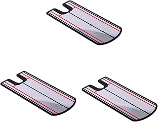 CLISPEED Acessórios De Golfe 3 Pçs Putter Correção Prática Suprimentos Putt Prática Espelho Prática Ajuda Postura Corrector Golfe Vermelho Ação Postura Corrector