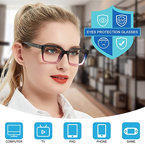 Image of Lightweight Reading Glasses Men Women Square Spring Hinges Readers 1.00 1.25 1.50 1.75 2.00 2.25 2.50 2.75 3.00