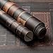 Library Book Bookshelves Antique Bookcase Self-adhesive Peel-stick Wallpaper (VBS1401(3.2' x 9.8'))