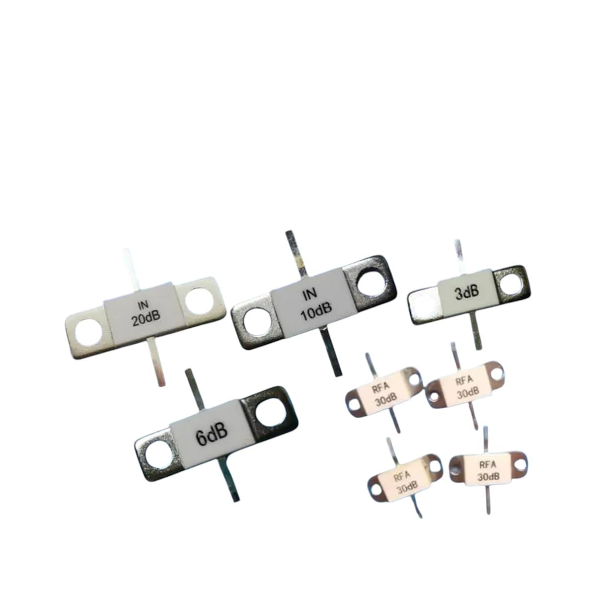 6.2K 50W 100W 150W 200W 250W 1Db 2Db 3Db 4Db 20Db 15Db 10Db 6Db Dc-3.0 Ghz Attenuator High Power Attenuator Fixed