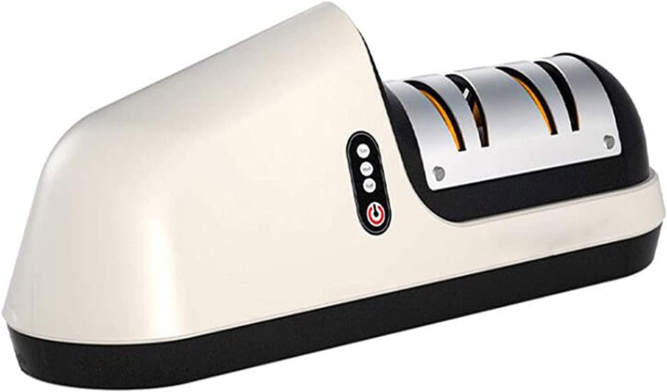 Electric Knife Sharpener, 4-Stage Kitchen Knives Sharpening System Quickly Sharpening