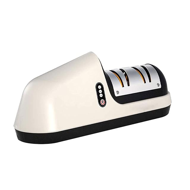 Electric Knife Sharpener 4-Stage Kitchen Knives Sharpening System Quickly Sharpening