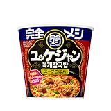 【完全メシ】日清食品 ユッケジャン 12食セット たんぱく質 PFCバランス 食物繊維