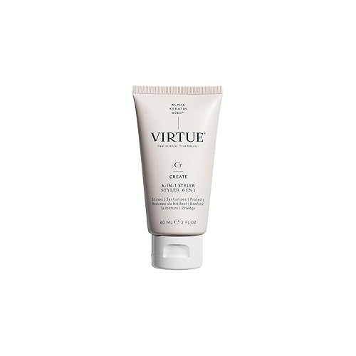Virtue 6-in-1 Hair Styler, Styling Cream with Heat Protection, Safe