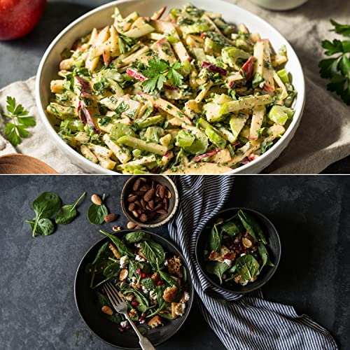 Royal Spice Kräutersalz 280g - Harmonisches Kräutersalz zum Verfeinern & Würzen - Kräuter Salz perfekt für Tomate Mozzarella, Fleisch, Fisch, Wild, Salaten, Bowls, als Dip- & Kräuterbutter Gewürz