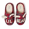 Dearfoams Unisex-child Lil Bear and Baby Bear Slipper