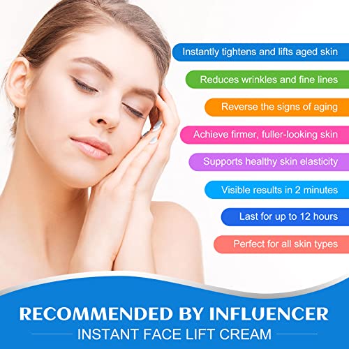 Chinoxia Instant Face Lift Cream, Anti-Aging Skin Tightening & Lifting Serum, Smooth & Lift Loose Sagging For All Skin #TOP2