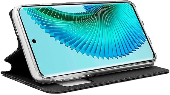 Cool Flip Cover Case for Honor Magic 6 Lite 5G Smooth Black