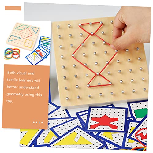 Toyvian 4 Conjuntos De Placa De Montessori Brinquedo De Madeira Para Uso Do Aluno