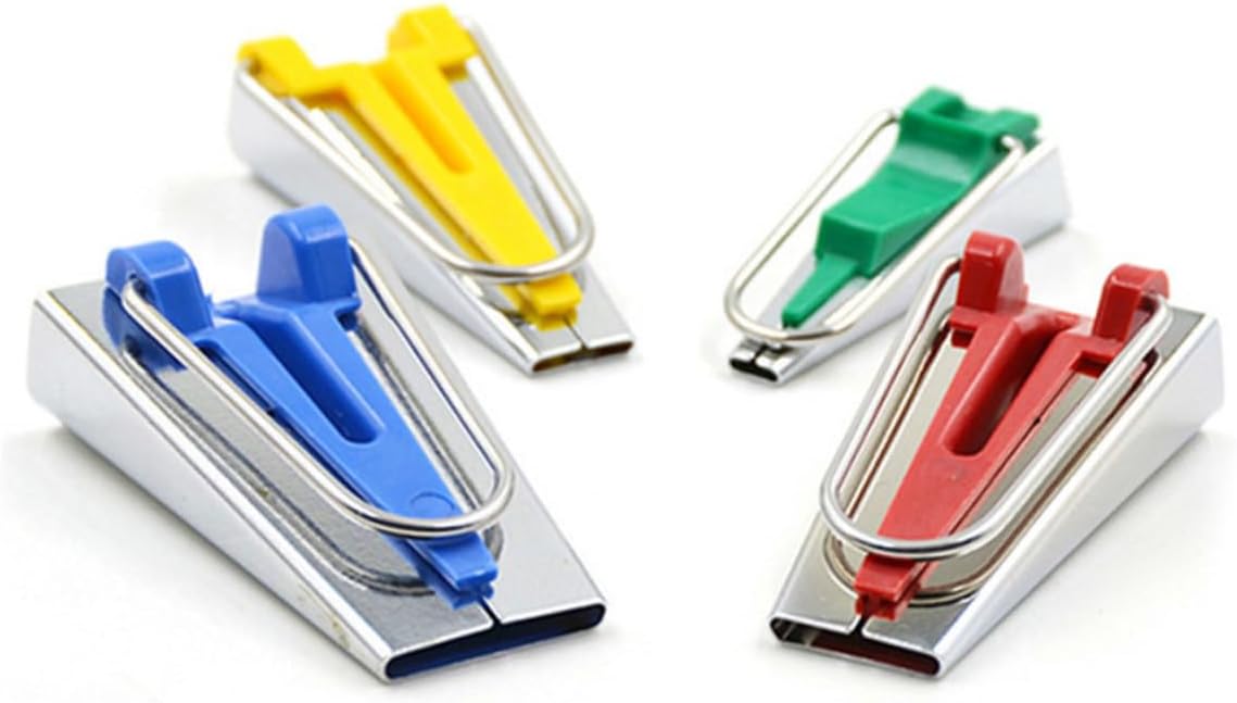 TEHAUX 12pcs Sewing Machine Accessory Bias Tape Maker Tape Makers for Sewing Machines