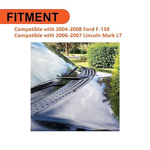 Image of ECOTRIC Windshield Wiper Cowl Panel Compatible with 2004-2008 Ford F150