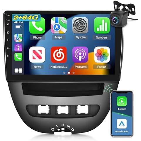 Car Radio for Toyota Aygo/Peugeot 107 Cover