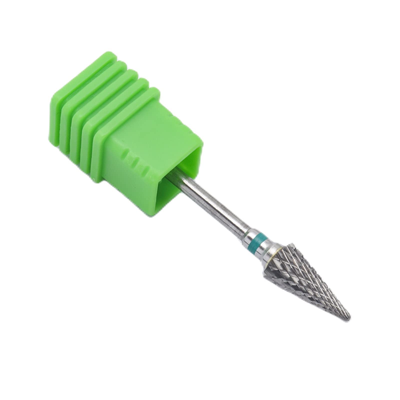 yaoqijie Bit do skórek 3/32 Wiertła do paznokci z węglików spiekanych Frez do Manicure Wiertarki elektryczne Akcesoria do paznokci Narzędzie lasting (Color : 10pcs)