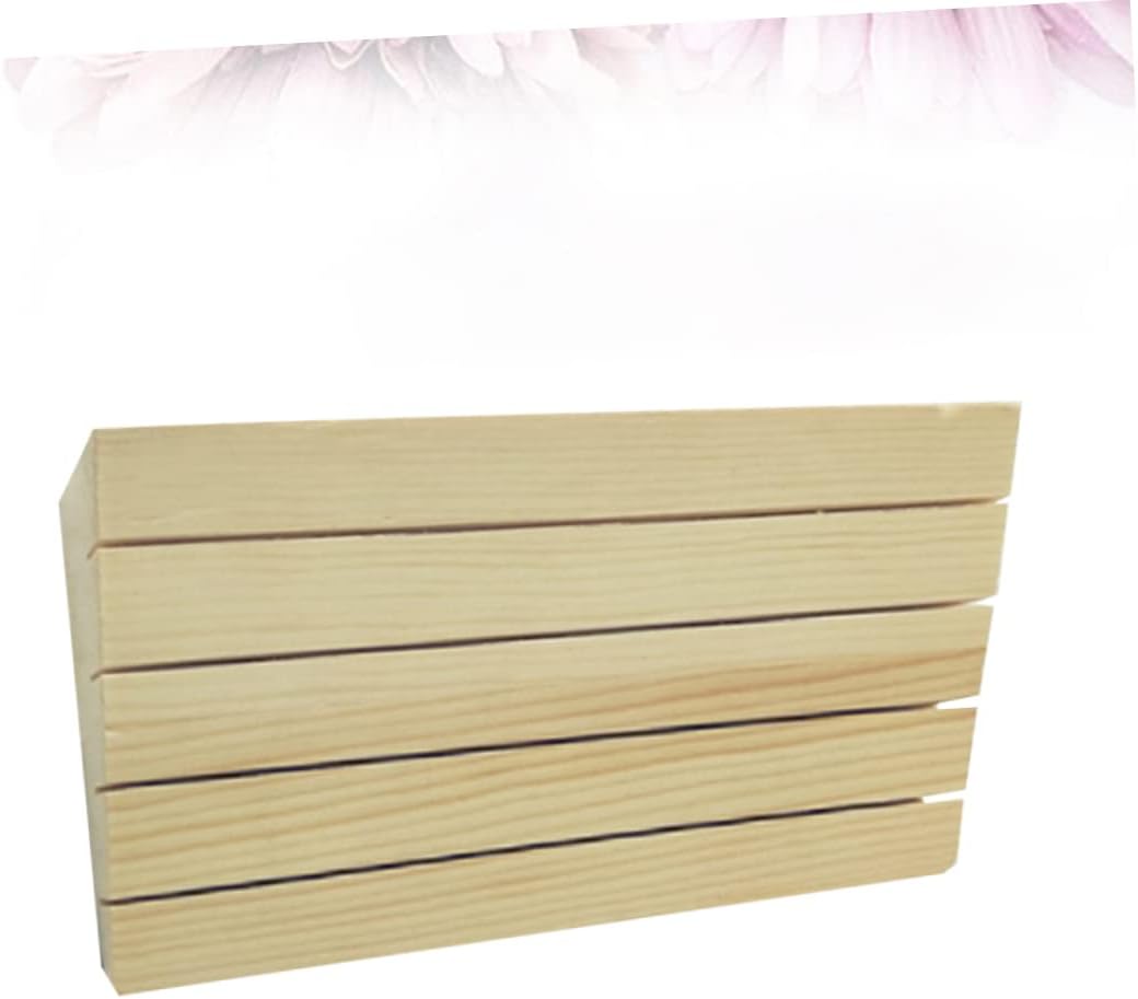 Playing Card Holder Wood Base for Display and Support