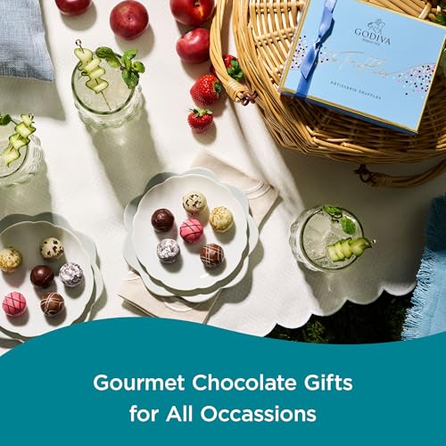 image for Godiva Chocolatier Patisserie Truffles – Chocolate Dessert Gift Box 