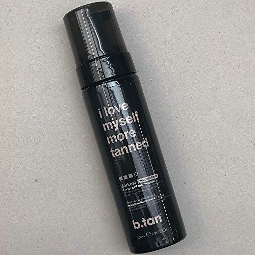 Image of b.tan Self Tan Mousse - I Love Myself More Tanned - Sunless Tanner for Fast, Darkest Tan with Cool Undertones, 6.7 Fl Oz, Tan-Ye I Love Myself More Tanned
