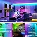dalattin 65.6ft RGB Led Lights for Bedroom Color Changing Led Strip Lights with 44 Keys Remote,for Home Essential, Bedroom Room Party Decoration,Festival Decor,2 Rolls of 32.8ft