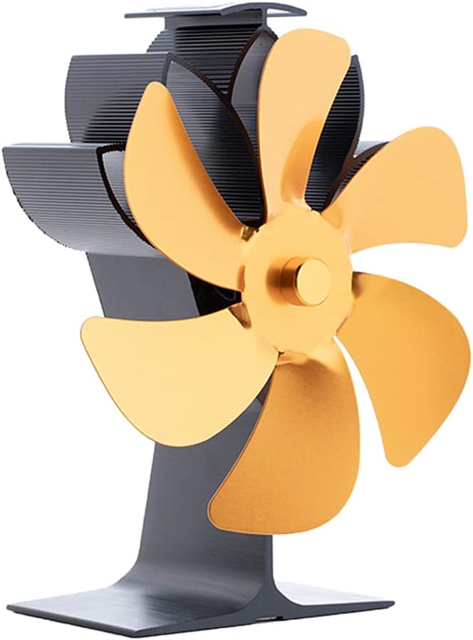 アップグレードされた6つの自動感知ファンと効率的なストーブは、薪燃焼用の家の熱で動くファンを通して暖かい空気を分散させます。