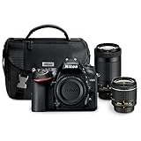 Nikon D7200 24.2 MP Dual Zoom Lens Kit with 3.2