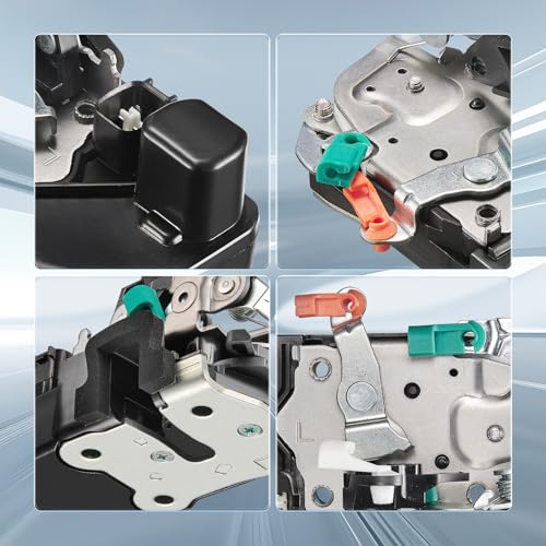 Image of 931-636 Front Left Driver Side Power Door Latch Compatible with Dodge 2002-2008 Ram 1500, 2003-2009 Ram 2500, 2003-2010 Ram 3500, Door Lock Actuator w /Latch Assembly