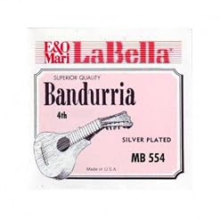 CUERDA SUELTA BANDURRIA – La Bella (MB/554) (Entorchada 4ª) 12 Unidades - Les Beatles, Paul McCartney, John Lennon, RIngo Starr, George Harrison