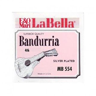 CUERDA SUELTA BANDURRIA – La Bella (MB/554) (Entorchada 4ª) 12 Unidades - Les Beatles, Paul McCartney, John Lennon, RIngo Starr, George Harrison