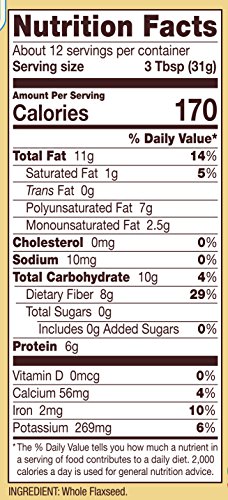 Bob's Red Mill Brown Flaxseeds, 13oz (Pack of 4) - Non GMO, Gluten Free, Vegan, Paleo Friendly, Raw, Sproutable, Kosher - image 2