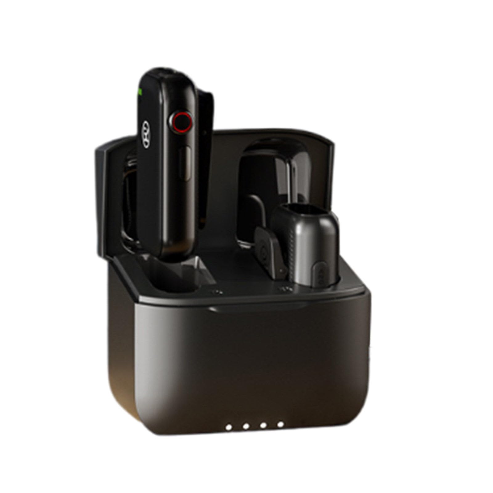 Microfono Wireless Lavalier Radio Microfono Wireless Scheda Audio Trasmissione in Diretta Apparecchiatura di Registrazione sul Campo dedicata,A