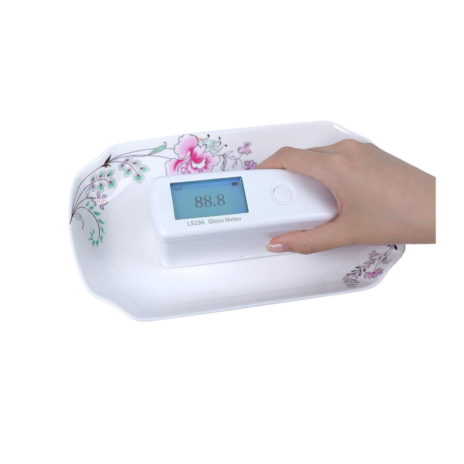 JVDDI LS196 60 Angle 1000GU Surface Glossy Meter Plastic Tile Paint Marble Stone Gloss Meter Glossmeter