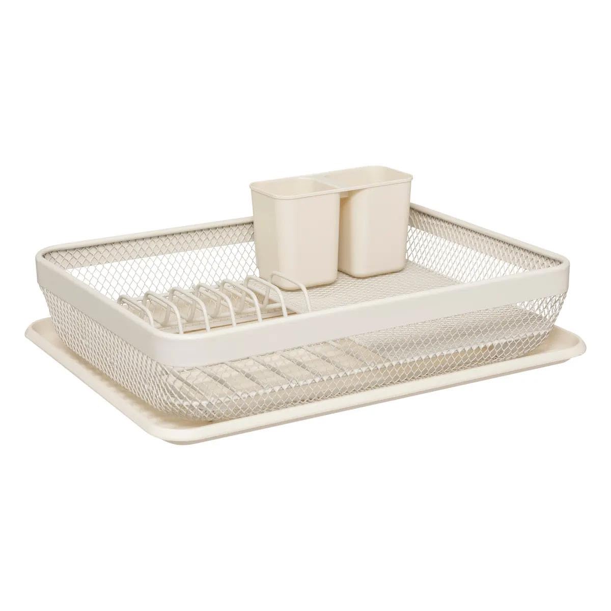 Paris Prix Five Simply Smart - Égouttoir à Vaisselle en Métal Mayaj 43cm Beige