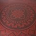 FIT SPIRIT Extra Thick Yoga Mat Henna Red ½” Inch