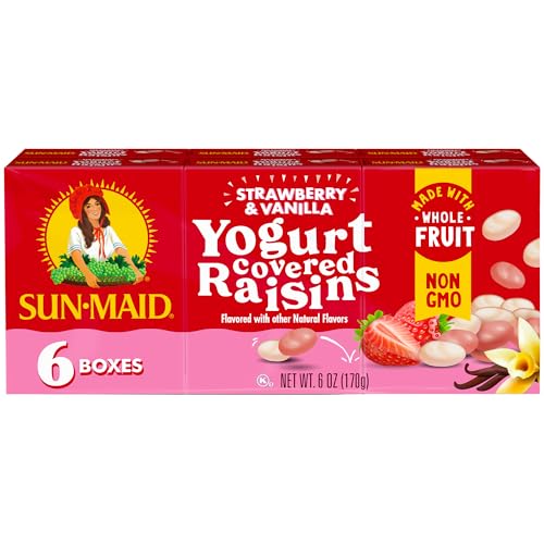 Sun-Maid Strawberry & Vanilla Yogurt Covered...