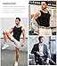 TAILONG Compression Shirts for Men Slimming Body Shaper Vest Tank Top Undershirt Tummy Control Shapewear