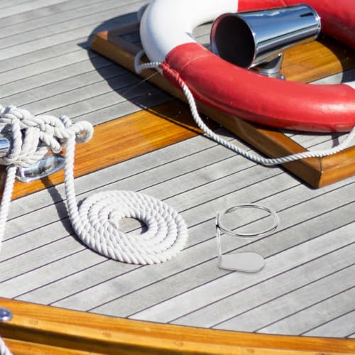 BESTonZON Edelstahl Getränkehalter Zur Wandmontage Für Boote Und Yachten Kippsicherer Becherhalter Mit Innendurchmesser Für Wasserflaschen Kompaktes Getränkeregal Für Kabinen Und Deck-Hardware