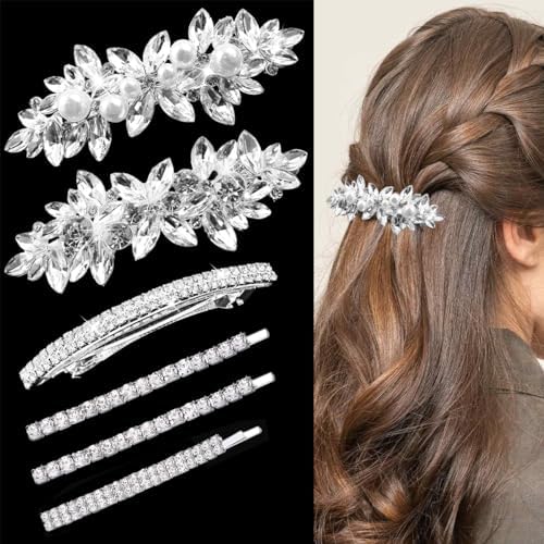 Silver Color Hair Pin Clip Handmade Leaf Hairpin For Brides Bridesmaids Gifts Head Piece Wedding Accessories Bridal Jewelry