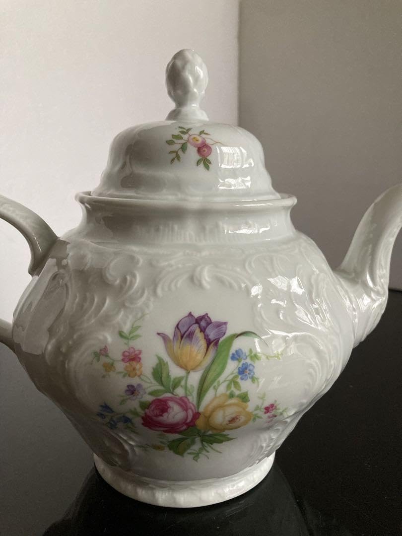 新品◆ドイツ　ローゼンタール　クラシックローズ　ティーポット　シュガーポット 新品◇ドイツ ローゼンタール クラシックローズ ティーポット シュガー
