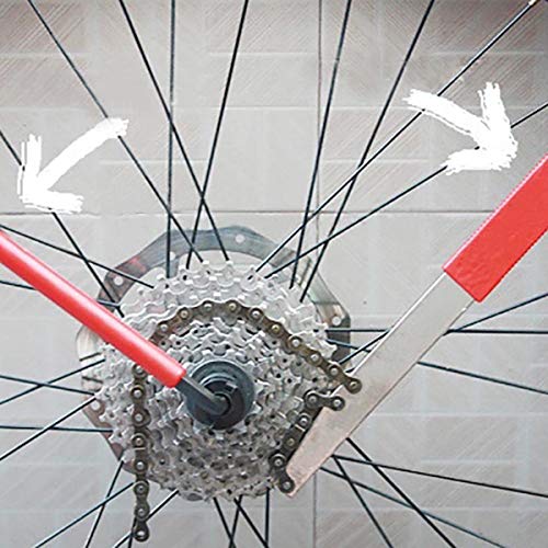 SUNTRADE Bike Cassette Removal Tool with Chain Whip and Auxiliary Wrench Bicycle Sprocket Removal Tools - Thumbnail 2