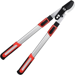Kapoo Extendable Bypass Lopper with Compound Action, Chops Branches with Ease, 25-34 Inch Tree Trimmer, Hand Loppers with ...