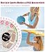 Smartwatch Damen mit Telefonfunktion 1.19' AMOLED Touchscreen IP68 Sportuhr mit Blutdruckmessung...