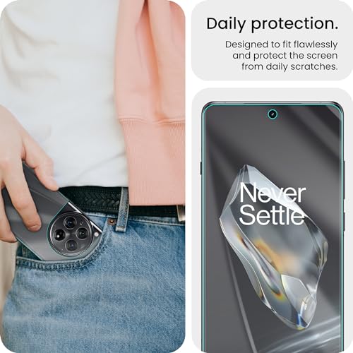 Image of FIRST MART Screen Protector for OnePlus 12 5G (6.82 Inches) Edge-to-Edge Front and Back Guard with Installation Kit, Case Friendly Screen Coverage | Crystal Clear, Ultra Thin Unbreakable Membrane