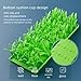 Lick Lawn for Cats, Silicone Grass Snuffle Mat, Lick Lawn Enrichment Mat for Cats and Dogs, Slow Feeding for Foraging and Stress Relief