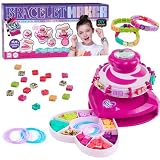 Cmiolacuna Abalorios Para Hacer Pulseras, Kit Para Hacer Pulseras con 216 cuentas Kit Pulseras de la amistad Ideas de regalos Niña 6 7 8 9 10 11 12 Años