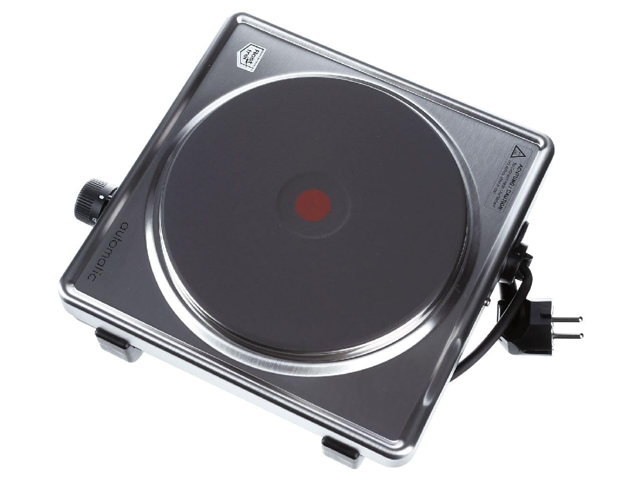 Rommelsbacher AK 2099/E Plaque de cuisson Acier inoxydable 2000 W (Import Allemagne)