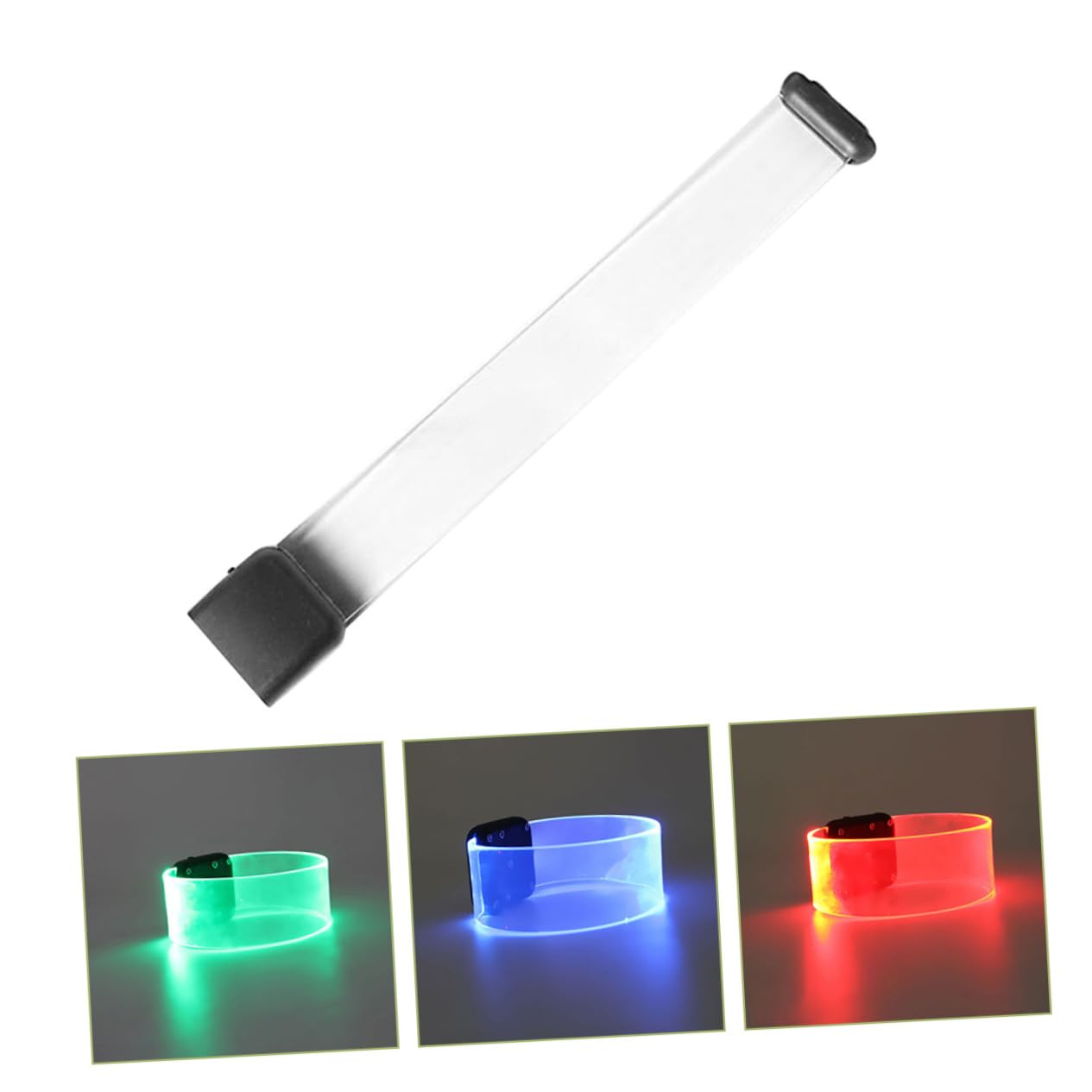 LED Leuchtarmband Magnetisch - Blinkendes Party Armband Für Festivals